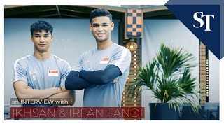 Get to know Irfan and Ikhsan Fandi  The Straits Times [upl. by Ayetal]