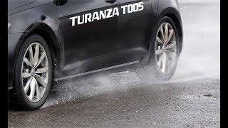 Tyres that can handle the wet Bridgestone Turanza T005 demo [upl. by Lelah]