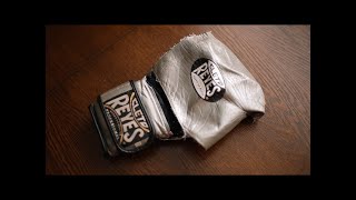 Cutting Cleto Reyes boxing gloves [upl. by Noiztneb]