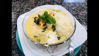 Sopa de Elote con pollo 🐔 Súper Cremosa 🔴 Realmente Deliciosa [upl. by Pinkham]