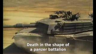 Sabaton  Panzer Battalion  Lyrics [upl. by Suraved]