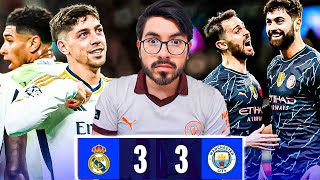 ¡PARTIDAZO REAL MADRID 33 MANCHESTER CITY REACCIÓN  El MEJOR PARTIDO del AÑO  Se SALVA el MADRID [upl. by Attennod374]