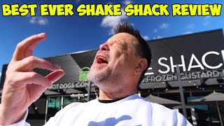 BEST EVER SHAKE SHACK REVIEW BY REDNECK TRUCKER [upl. by Shevlo1]