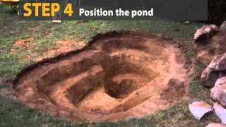 How to construct a preformed pond [upl. by Ivel585]