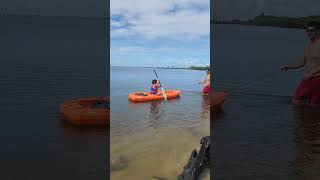 Connors first kayak launch October 7 2024 [upl. by Lena853]