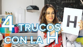 Cómo escribir bien ha y a  Trucos de ortografía para niños con la letra h [upl. by Anamor]