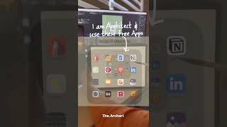 FREE Apps for Architects 🤩🏠 animation architecture architecturestudent sketchup [upl. by Ocsirf]