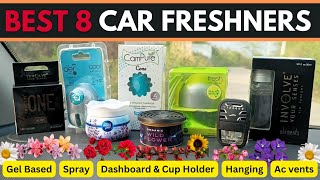 Top 8 Best Car Air Fresheners and Perfumes in India Car Perfume Genuine Review [upl. by Terrye]