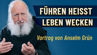 Anselm Grün  Menschen führen leiten und begleiten 22 Vortrag [upl. by Aerdnaek]