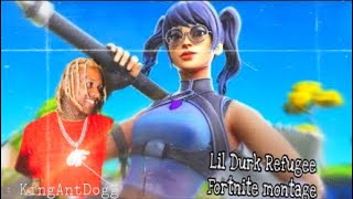 Lil durk refugee fortnite montage [upl. by Oigroig]