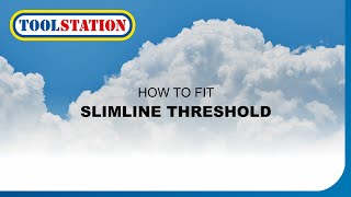 How to Install Stormguard Slimline Threshold Ultimate Rain amp Draught Protection  Toolstation [upl. by Keithley550]