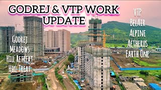 Godrej amp VTP Work Update Part 2  Mahalunge HiTech City View mahalunge explorerHQ [upl. by Oneg]