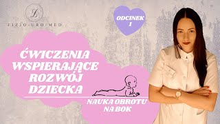 Nauka obrotu na bok Niemowląt [upl. by Gustin]