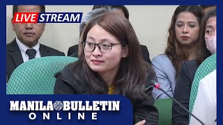 LIVE Senate hearing on Alice Guos escape involvement in POGOs  Sept 9 [upl. by Nnylirak]