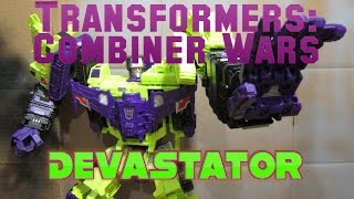 Transformers Combiner Wars Devastator Stop Motion Part 2 [upl. by Lamaj]