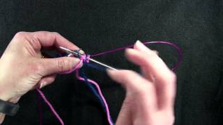 Braided Caston  Tutorial  Knitting Blooms [upl. by Niran]