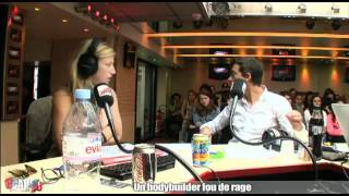 Un bodybuilder fou de rage  CCauet sur NRJ [upl. by Anaik]