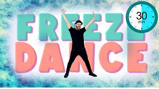 Freeze Dance Song  Freeze Dance Fun  30 Minutes Of Freeze Dance For Kids  Dj Raphi [upl. by Ahsitnauq]