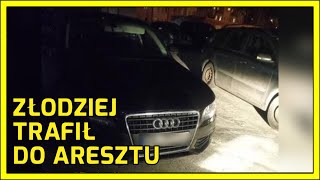 Głogów Ukradł auto i zostawił na parkingu [upl. by Aynna]