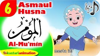 ASMAUL HUSNA 6  AL MUMIN bersama Diva  Kastari Animation Official [upl. by Aekim]