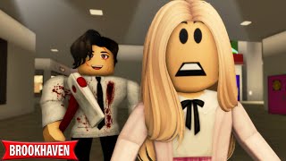 MY CRUSH IS A PSYCHO KILLER ROBLOX MOVIE CoxoSparkle [upl. by Bergman]