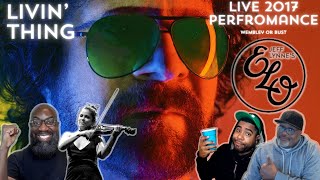 Jeff Lynnes ELO Livin Thing Reaction 2017 Wembley Stadium Performance Wembley or Bust [upl. by Ekard742]