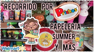 Recorrido por Prichos SummerRegreso A clasesVasosPlatos DecorativosWALMART 🦩📗💟 [upl. by Abba]