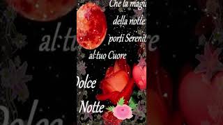 Belle frasi di buonanotte alla persona speciale della tua vita🌹🌹🌹Frasi per augurare la buonanotte [upl. by Silevi187]