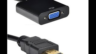 HDMI to VGA конвертер Обзор и разборка [upl. by Yerroc]