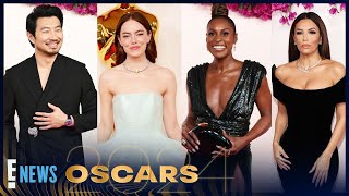 Emma Stone Issa Rae Simu Liu and MORE Best Red Carpet Moments  2024 Oscars [upl. by Frederique]