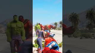 RANDOM BABY SPIDERMAN VS SPIDERMAN BATTLE GTA V spidermangtav spiderman [upl. by Llenrad]