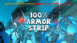 THIS ABILITY INSTANTLY DESTROYS ENEMY ARMOR  Warframe [upl. by Nailliw]