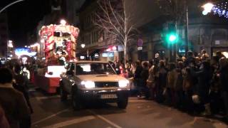 Cabalgata de Reyes 2012  Pola de Siero  Calle Ildefonso Sanchez Del Rio [upl. by Ravert721]