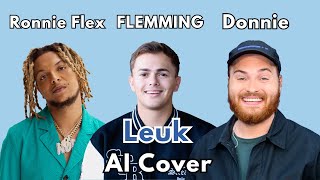 FLEMMING amp Donnie amp Ronnie Flex  Leuk AI Cover Antoon amp Big2 [upl. by Roque442]