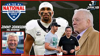 Jimmy Johnson talks Eagles vs Cowboys Jalen Hurts Growth Jerry Jones and More  Dan Sileo [upl. by Otiv]