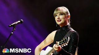 Taylor Swift breaks sales records and rocks the vote [upl. by Nolyk]