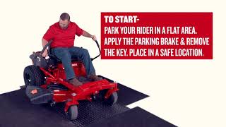 CRAFTSMAN ZeroTurn Mower  How To Change The Oil [upl. by Oad]