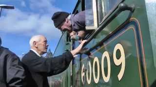 Waverley Line Borders Railway Inaugural Steam Service 10th September 2015 [upl. by Stockton]