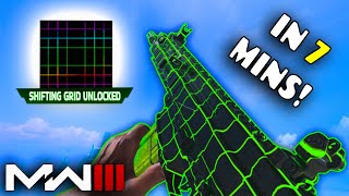 EASILY BEAT Get Higher In UNDER 10 Minutes MW3 Animated Shifting Grid Camo [upl. by Jara]