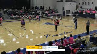 Fort Stockton Prowler Volleyball vs Andrews 10824 [upl. by Alie]