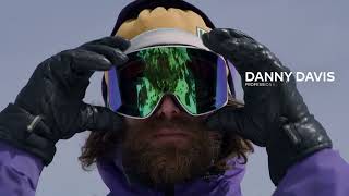 Dragon Danny Davis Lumalens Snowboarding Goggles [upl. by Riek]