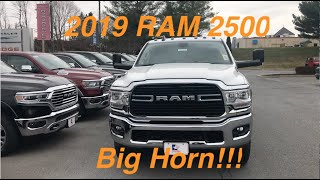 2019 RAM 2500 Big Horn V8  Big Payload Number [upl. by Illehs]