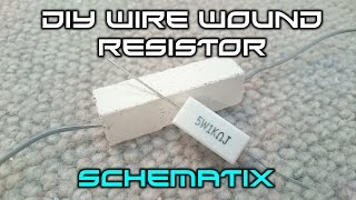 How To Make A Wire Wound Resistor [upl. by Terr]