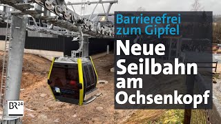 Neue Seilbahn am Ochsenkopf nimmt Betrieb auf  BR24 [upl. by Ytak813]