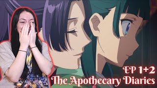 Back The F Up Sir  The Apothecary Diaries Episode 1  2 Reaction [upl. by Mackintosh886]