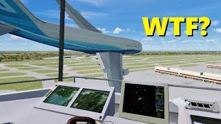 Air Traffic Controller QUITS On The Job  Flight Simulator X Multiplayer [upl. by Deuno]