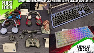 HyperX Alloy Rise 75 HyperX Cloud Mini Pulsefire Haste 2 Mini And Slick Panel Launched At 2024 CES [upl. by Ferwerda531]