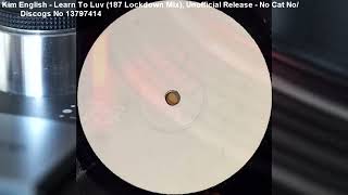 Kim English  Learn To Luv 187 Lockdown Mix 1997 [upl. by Nahtnahoj]