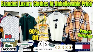 100 ORIGINAL BRANDED CLOTHES IN CHEAP PRICE MUMBAI EXPORT SURPLUS CLOTHES AND SHOESPERFUMES Caps [upl. by Neeroc807]