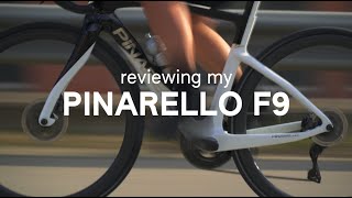 REVIEWING MY PINARELLO F9 [upl. by Nitsirt]